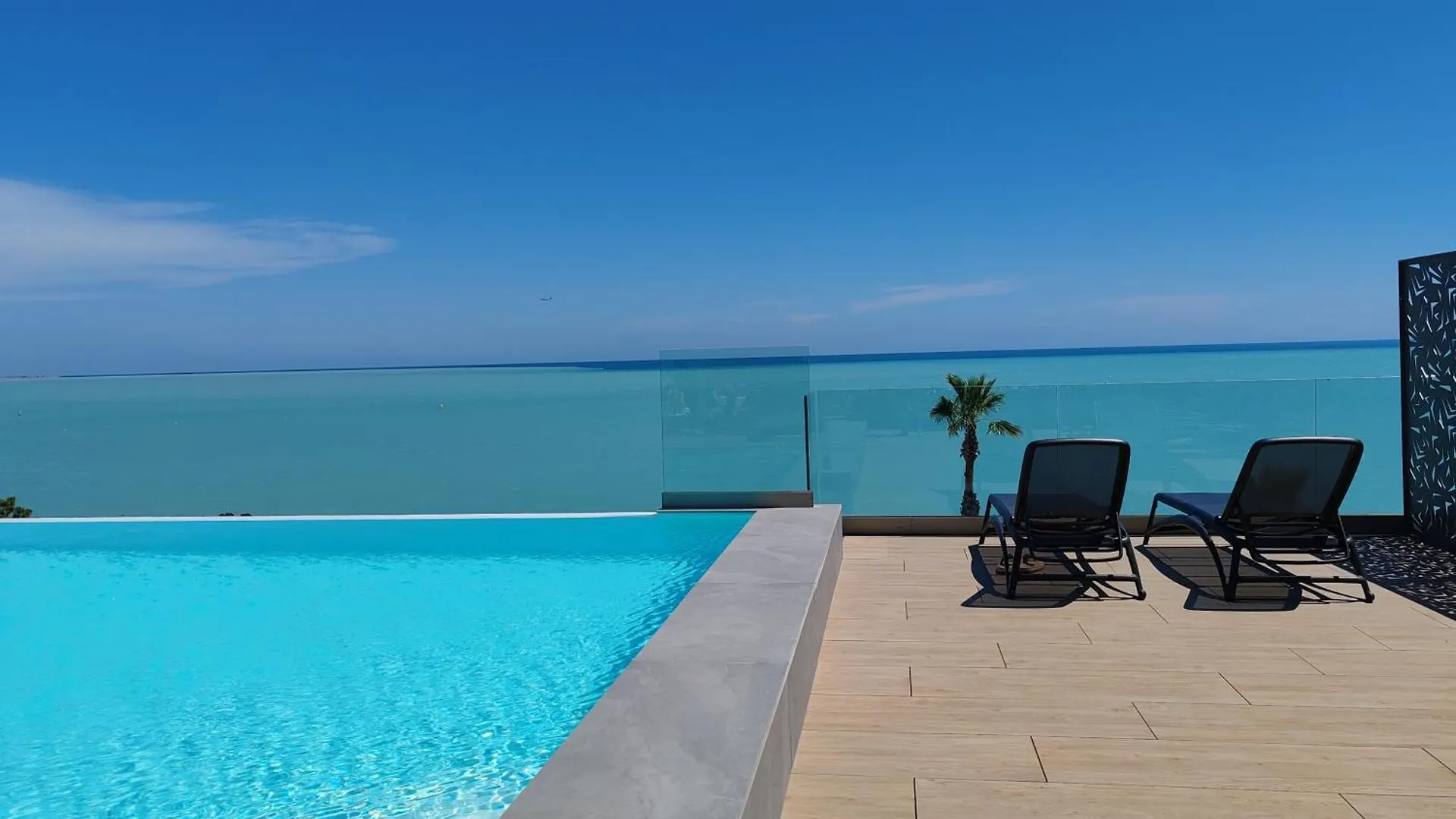 Apartment Pearl Beach - Rooftop Pool Seaside Villeneuve-Loubet